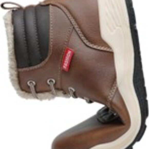 AFT AFFINEST Mens Waterproof Outdoor Hiking Ankle Sneakers, Light Brown, 42 - Picture 4 of 9